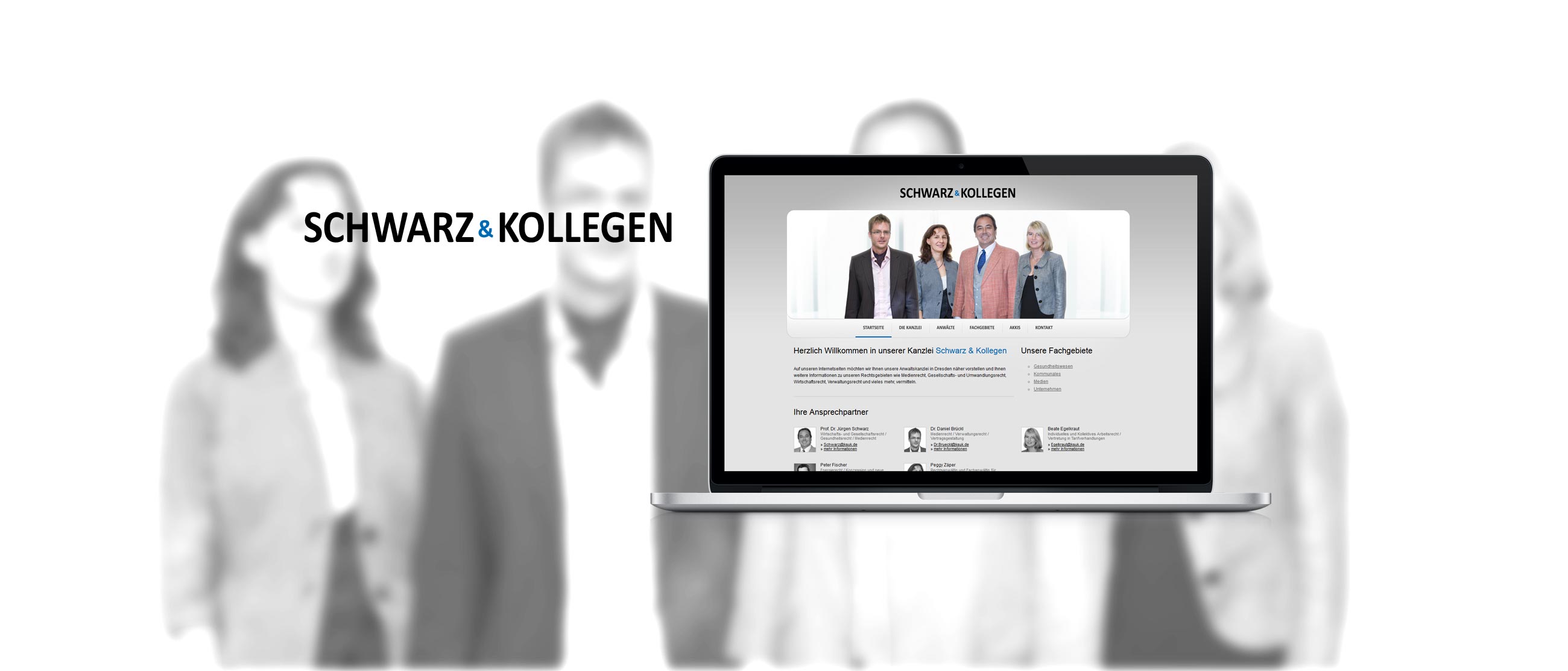 Kanzlei Schwarz & Kollegen: Web-Relaunch für www.ksuk.de