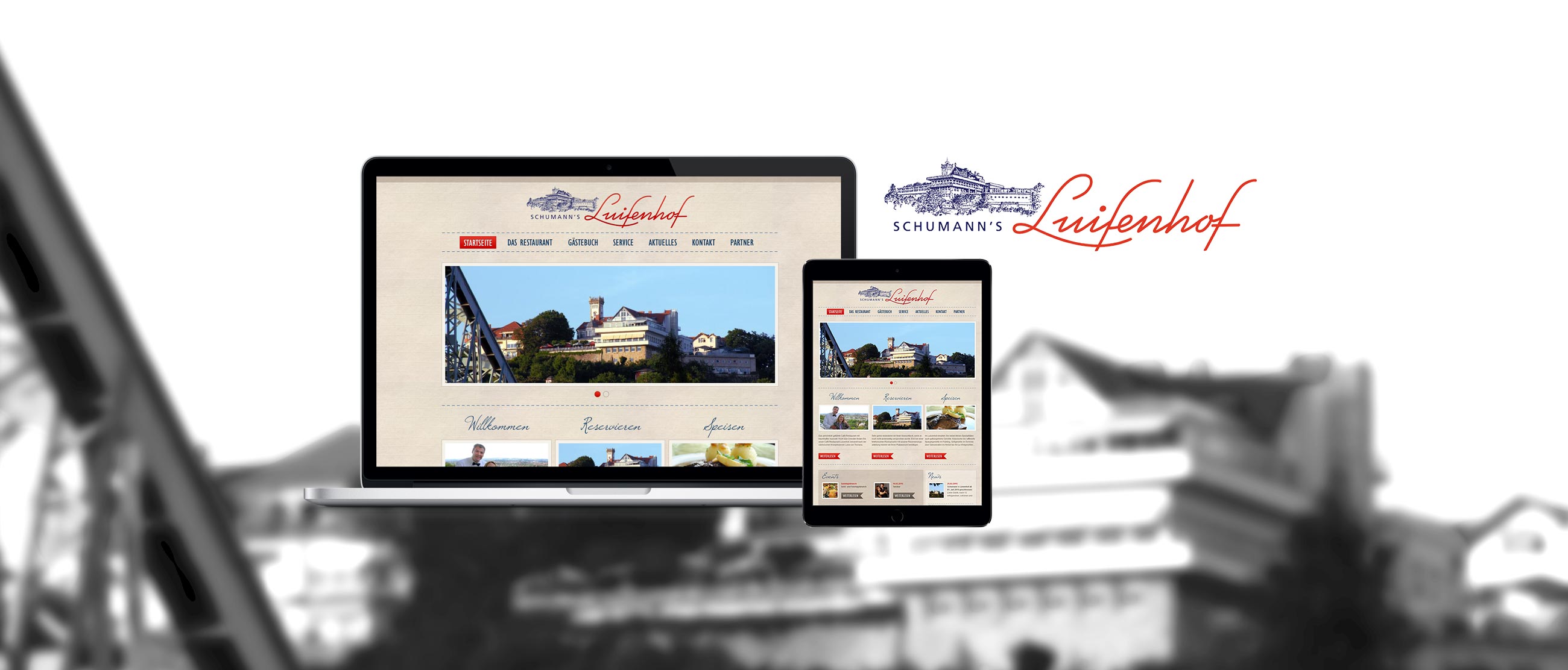 Luisenhof Dresden: Web-Relaunch mit Erstellung eines Responsive Designs für www. www.luisenhof-dresden.de